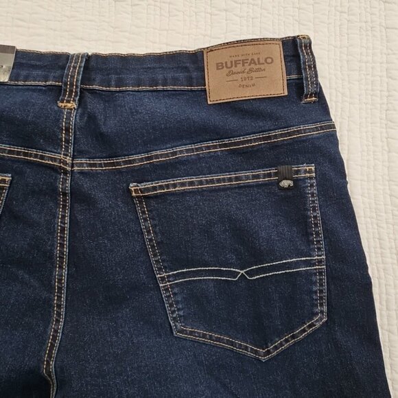 Buffalo By David Bitton Men's Size W36 L32 Slim Boot King Stretch Fit Jeans NWT - Picture 9 of 16